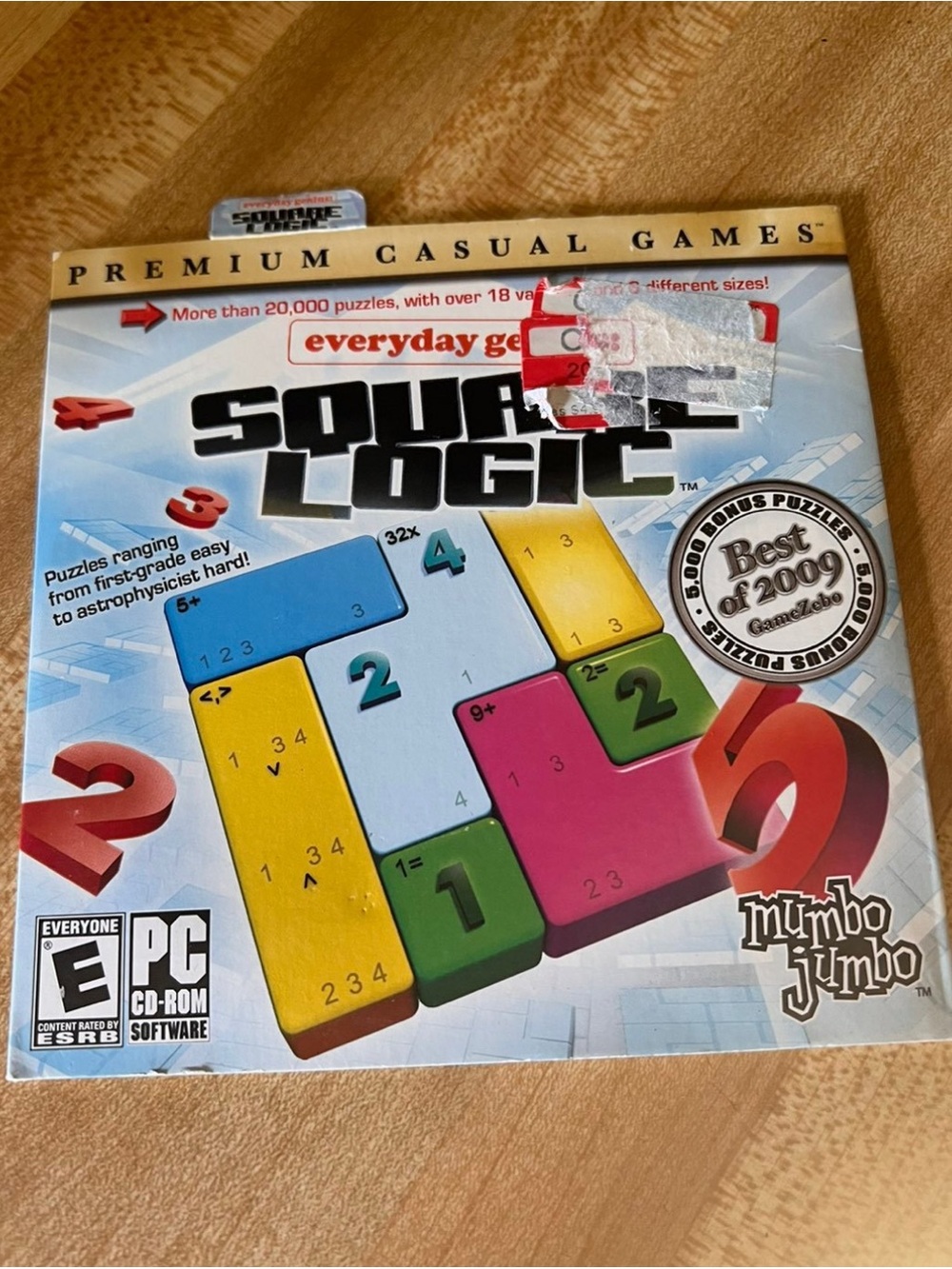 Everyday Genius Square Logic PC Game - Colorful Puzzle Box